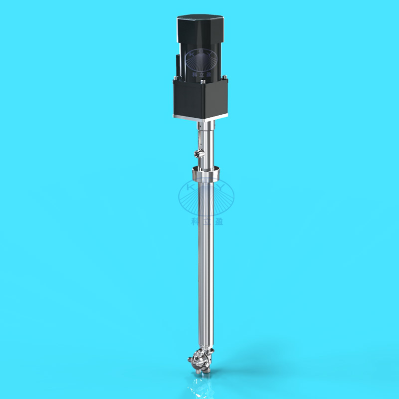 High pressure cleaning nozzle for IBC totes