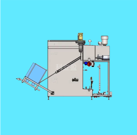 Automatic cleaning equiment for trash bin