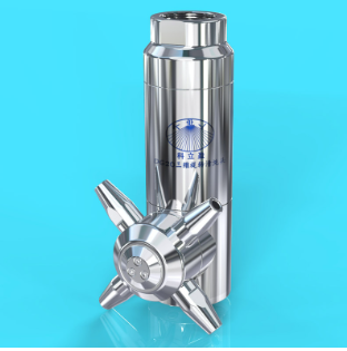 KELIYING DG20-4 Four-Nozzle 3D Tank Cleaning Head | 20m Range | Hydraulic Drive